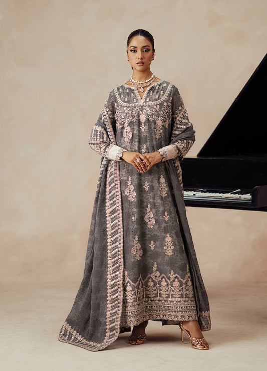 Fressia Premium | Premium Chiffon |FSU5613 - Ladies Clothes - Maria Faisal