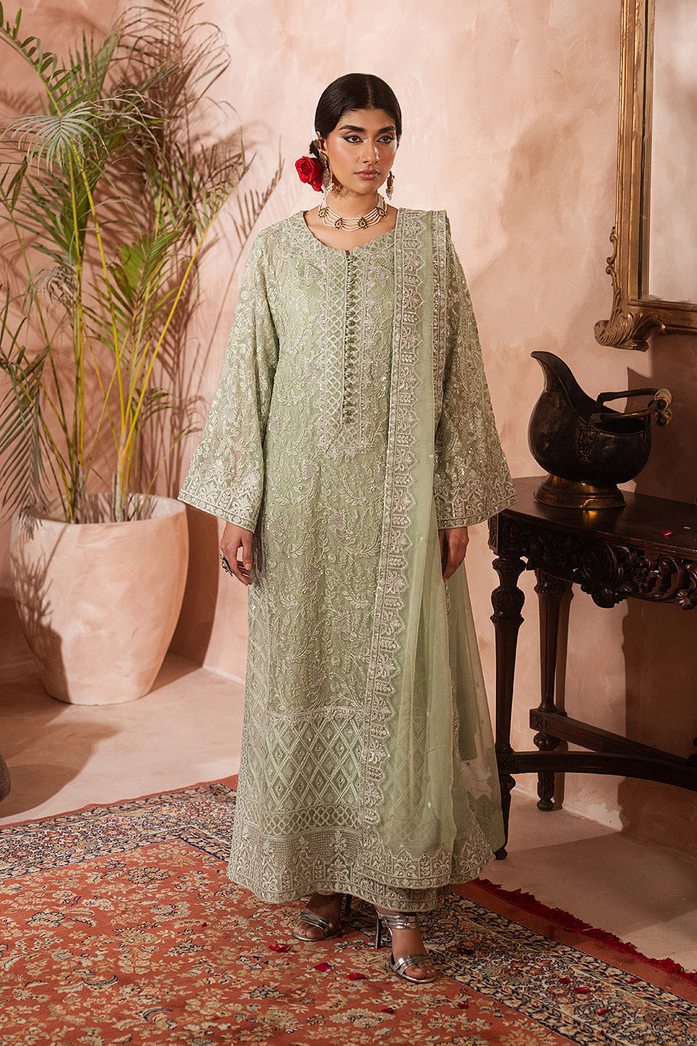 Maryum N Maria | Luxury Edit | SHAYNA - MWU5685 - Luxury Dress - available at Maria Faisal in UK and USA.