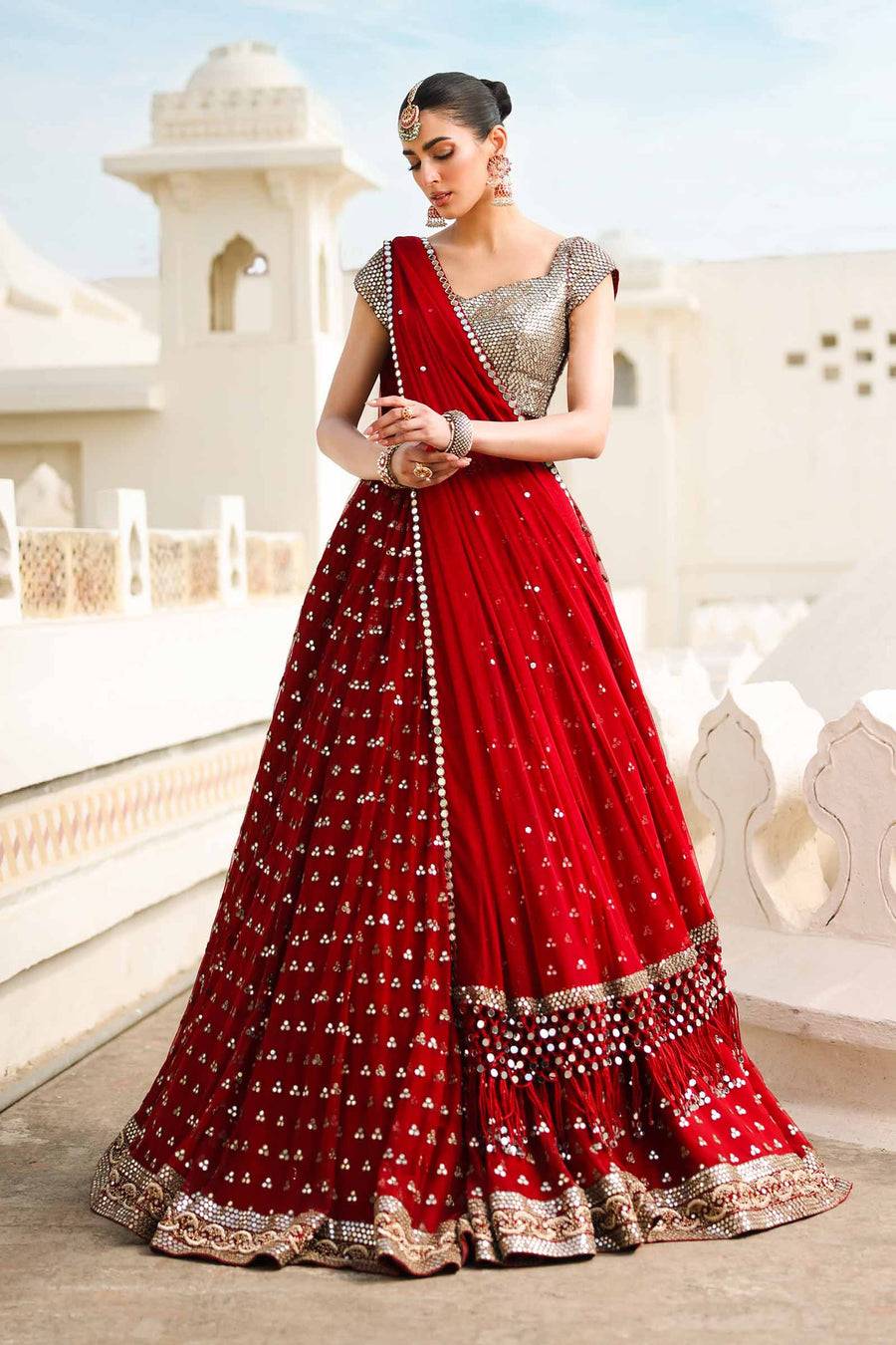 Maria B | Bridal Formals | Mumtaz Mahal by Maria Faisal - Registered Vendor of : Maria B - type : Ladies Clothes - 100% original wedding dresses