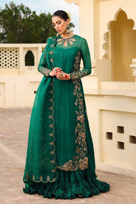 Maria B | Bridal Formals | Zamrood Ara by Maria Faisal - Registered Vendor of : Maria B - type : Ladies Clothes - 100% original wedding dresses