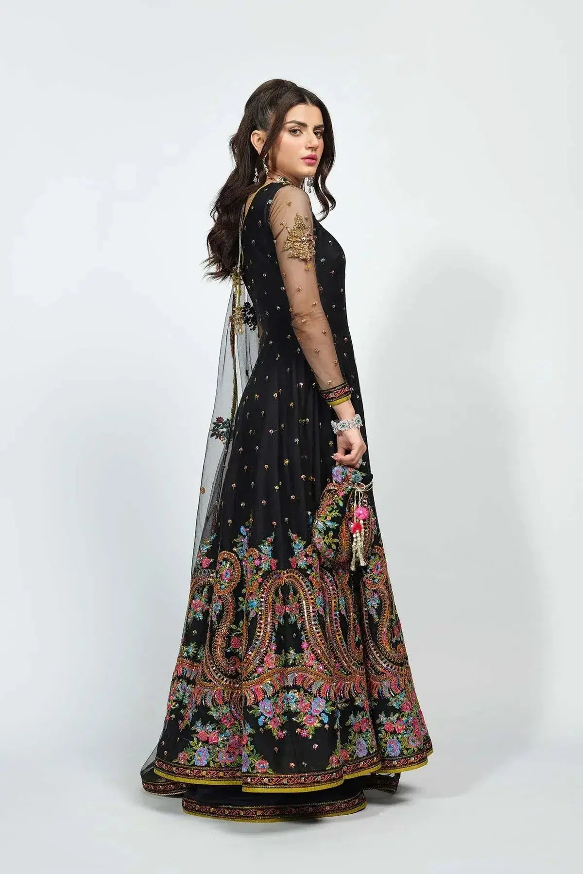Fahad Hussayn | National Sport Casbah | Qawalli by Maria Faisal - Registered Vendor of : Fahad Hussayn - type : Wedding Dress - 100% original wedding dresses