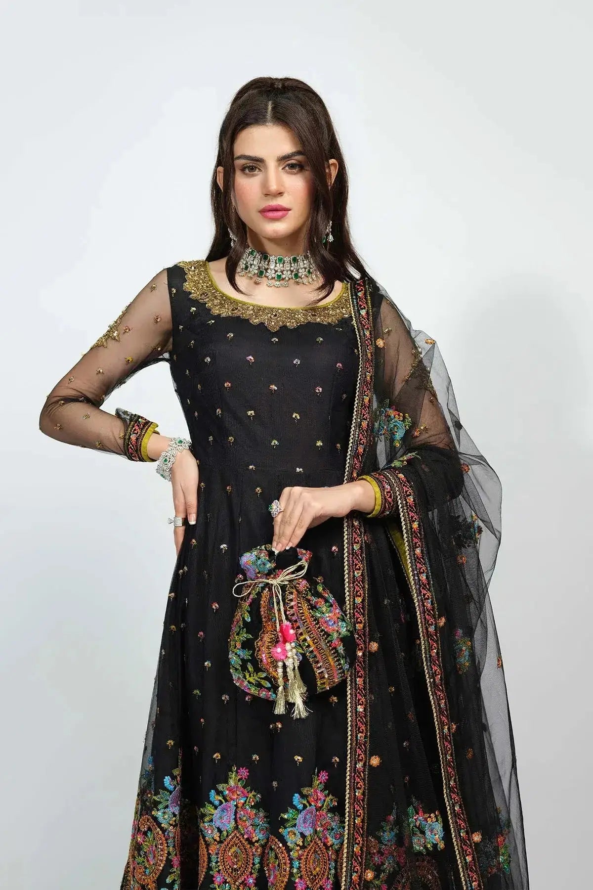 Fahad Hussayn | National Sport Casbah | Qawalli by Maria Faisal - Registered Vendor of : Fahad Hussayn - type : Wedding Dress - 100% original wedding dresses