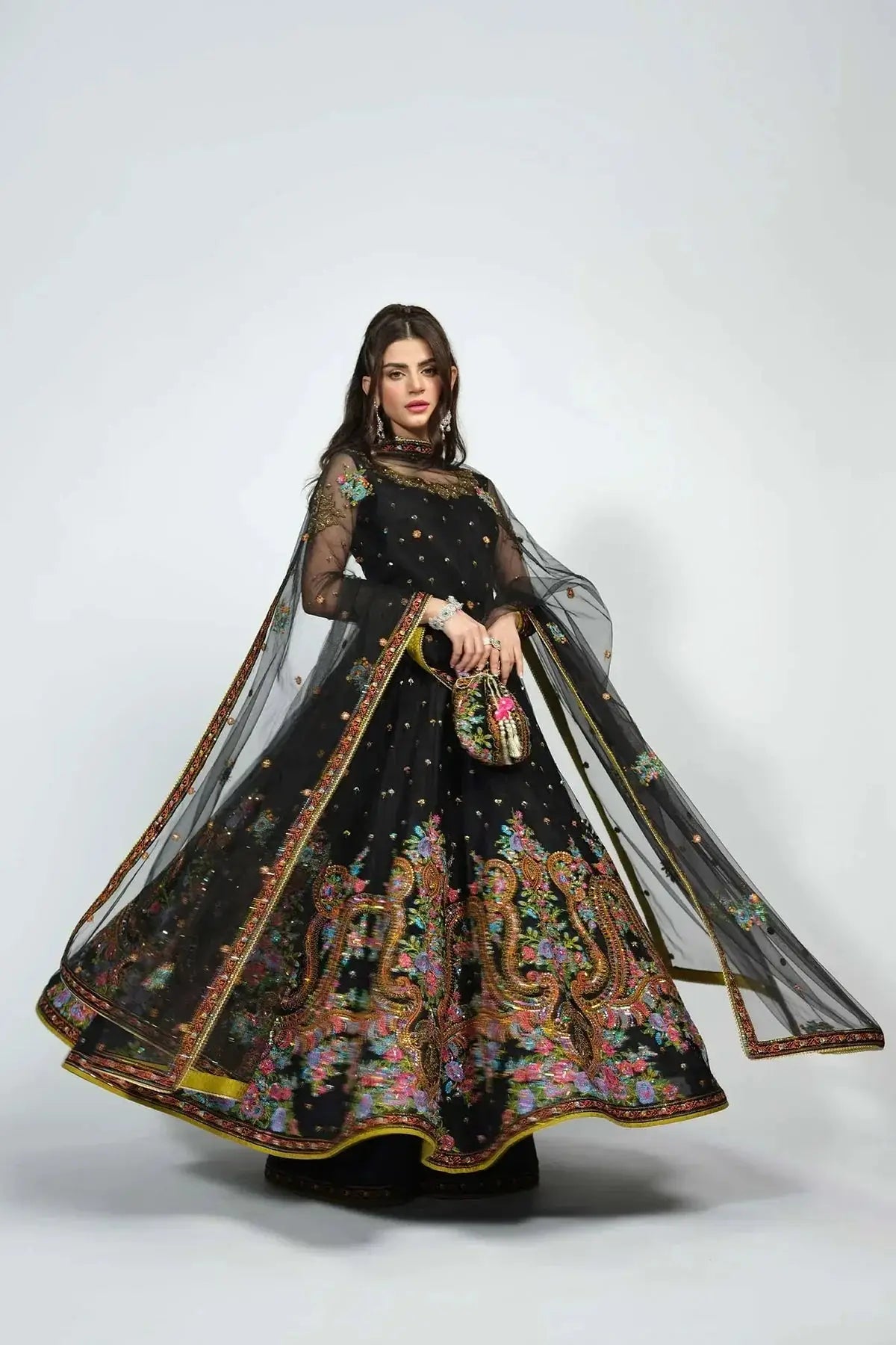 Fahad Hussayn | National Sport Casbah | Qawalli by Maria Faisal - Registered Vendor of : Fahad Hussayn - type : Wedding Dress - 100% original wedding dresses