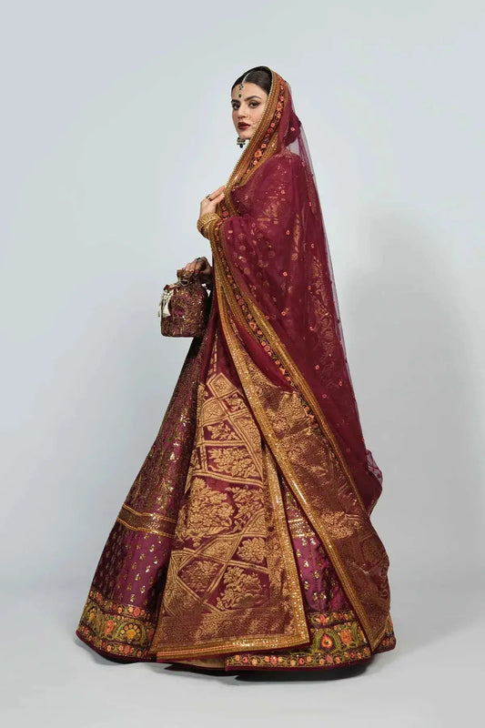 Fahad Hussayn | National Sport Casbah | Rasm by Maria Faisal - Registered Vendor of : Fahad Hussayn - type : Wedding Dress - 100% original wedding dresses