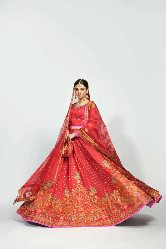 Fahad Hussayn | National Sport Casbah | Vaadah by Maria Faisal - Registered Vendor of : Fahad Hussayn - type : Wedding Dress - 100% original wedding dresses