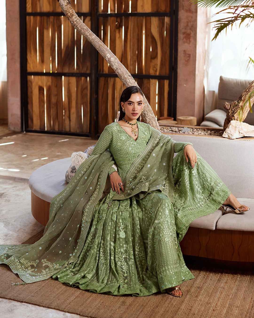 Faiza Saqlain | Aurnia Spring Festive Edit 24 | Eiraam - Wedding Dress - Maria Faisal