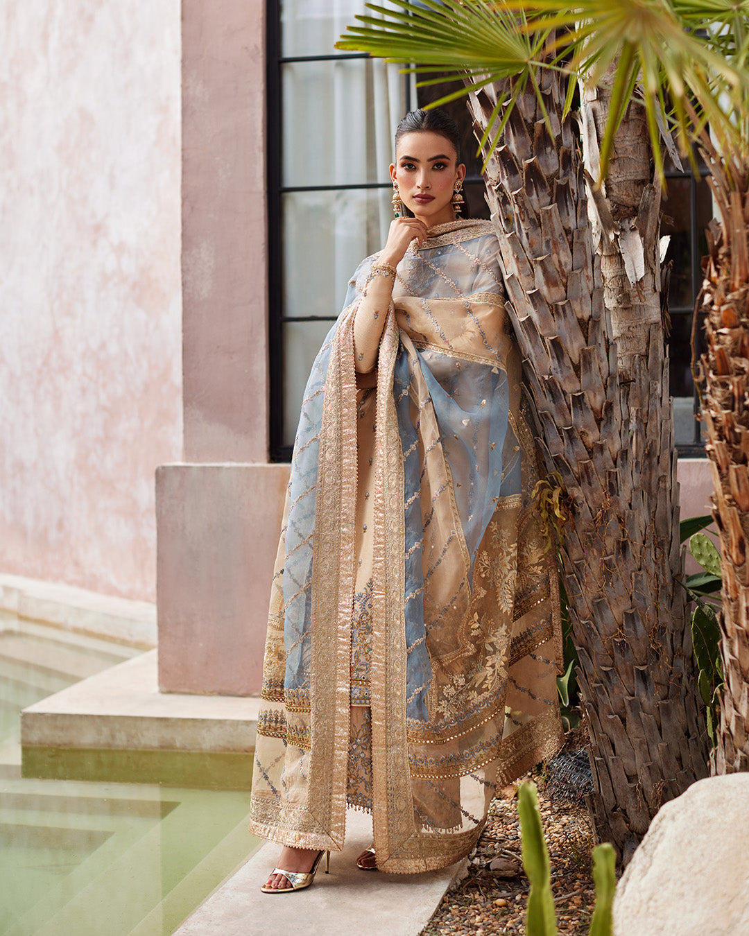 Faiza Saqlain | Aurnia Spring Festive Edit 24 | Yelena - Wedding Dress - Maria Faisal