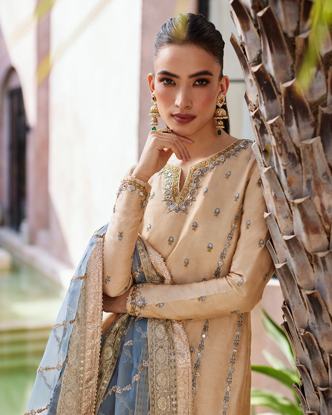 Faiza Saqlain | Aurnia Spring Festive Edit 24 | Yelena - Wedding Dress - Maria Faisal