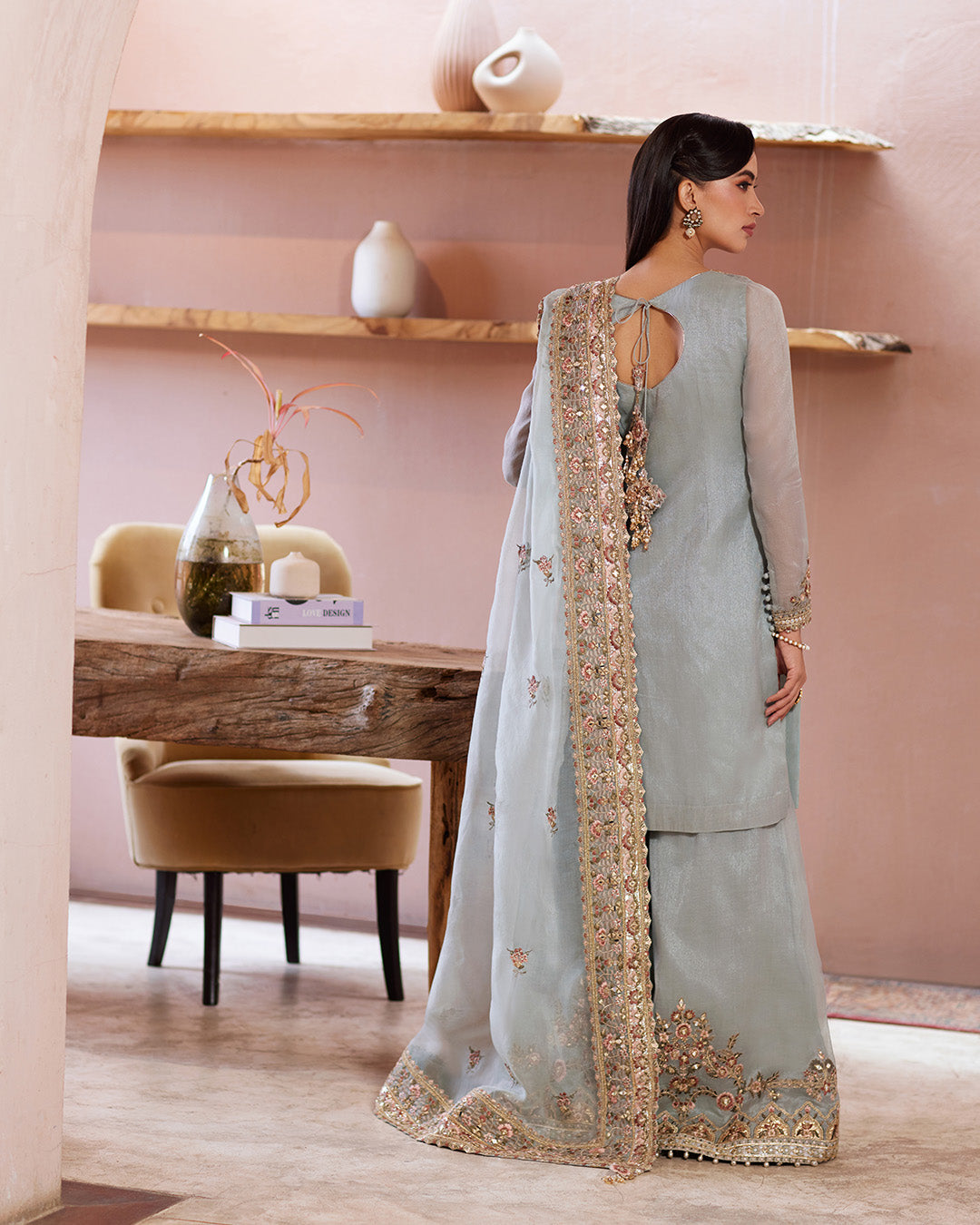 Faiza Saqlain | Aurnia Spring Festive Edit 24 | Zaafia - Wedding Dress - Maria Faisal