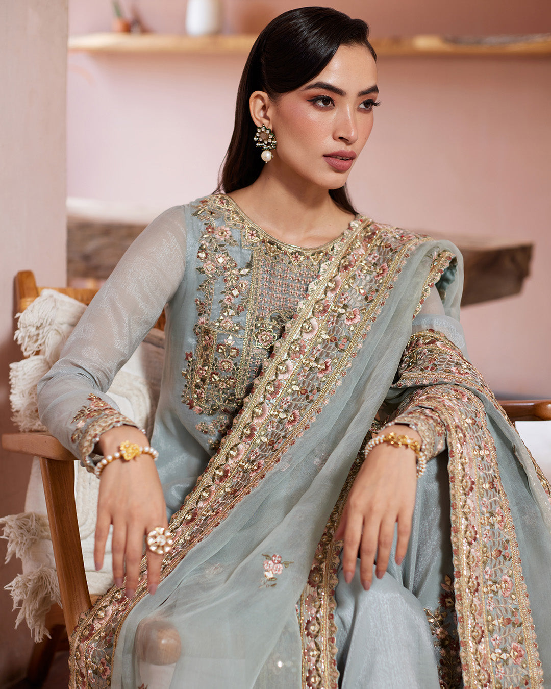 Faiza Saqlain | Aurnia Spring Festive Edit 24 | Zaafia - Wedding Dress - Maria Faisal