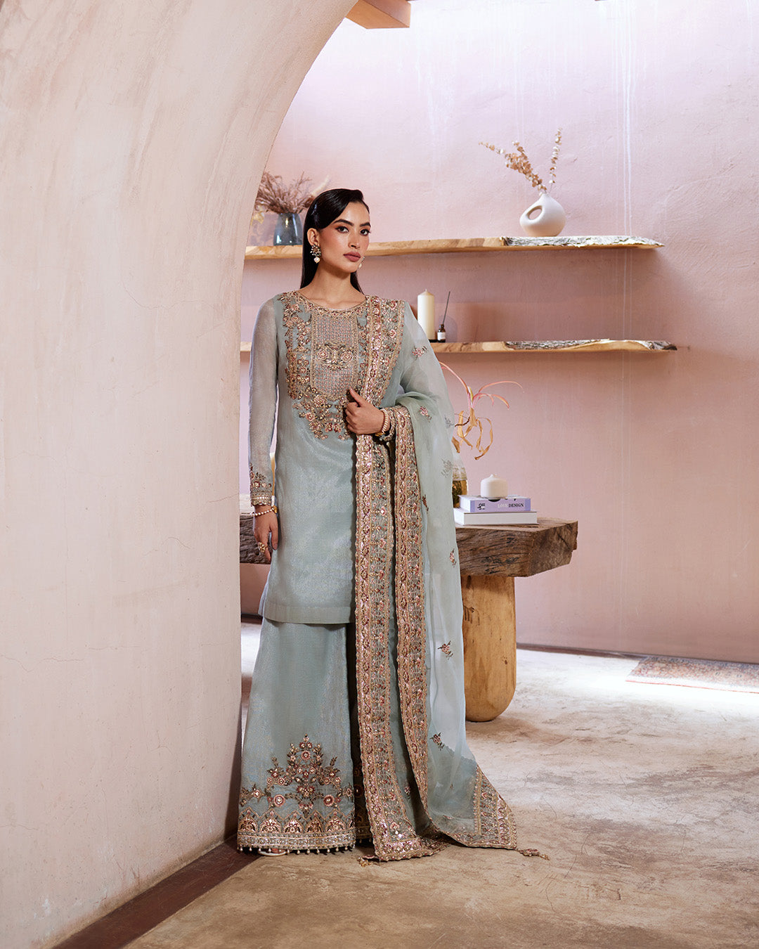 Faiza Saqlain | Aurnia Spring Festive Edit 24 | Zaafia - Wedding Dress - Maria Faisal