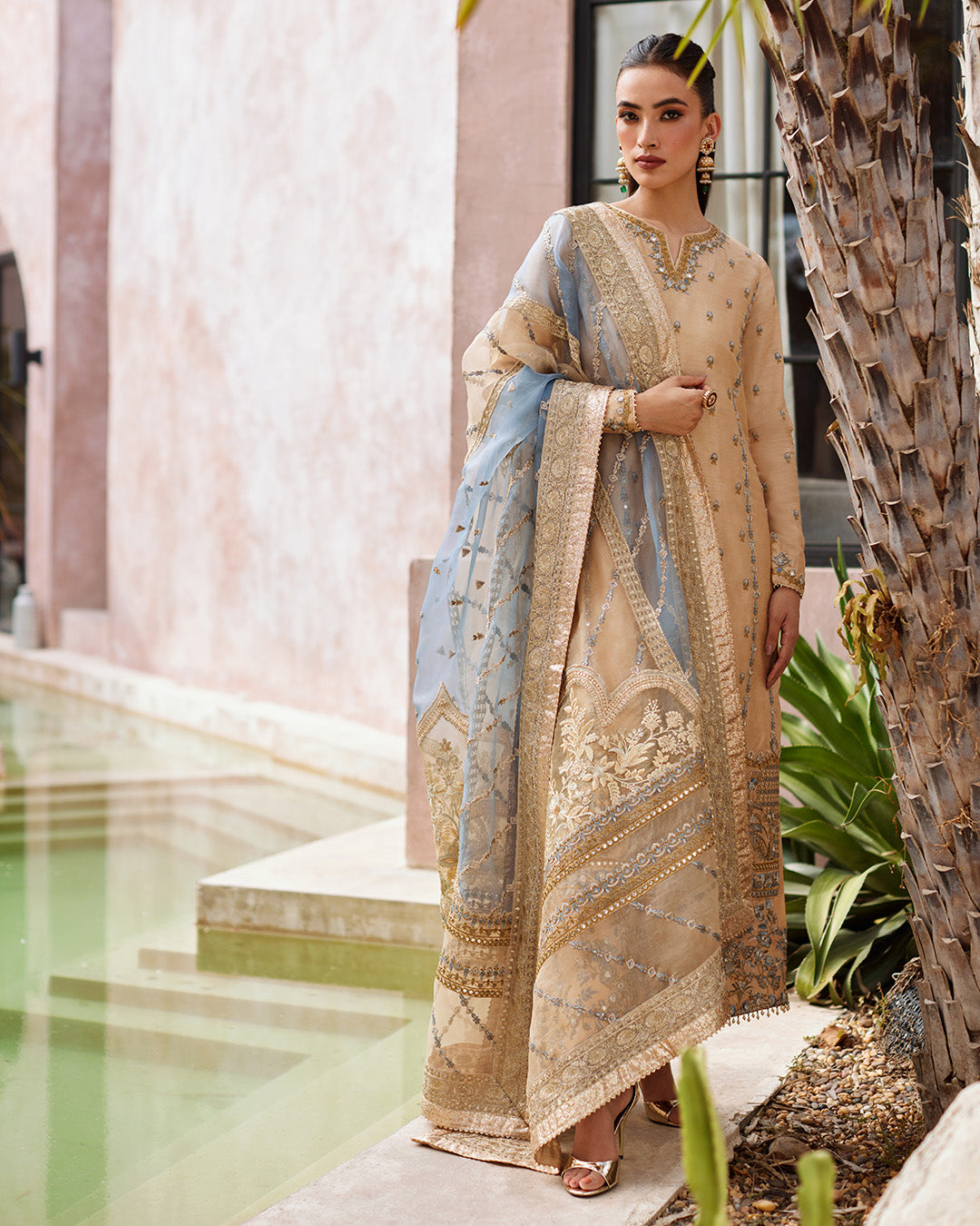 Faiza Saqlain | Aurnia Spring Festive Edit 24 | Yelena - Wedding Dress - Maria Faisal