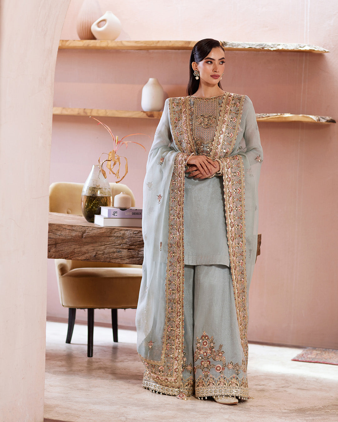 Faiza Saqlain | Aurnia Spring Festive Edit 24 | Zaafia - Wedding Dress - Maria Faisal
