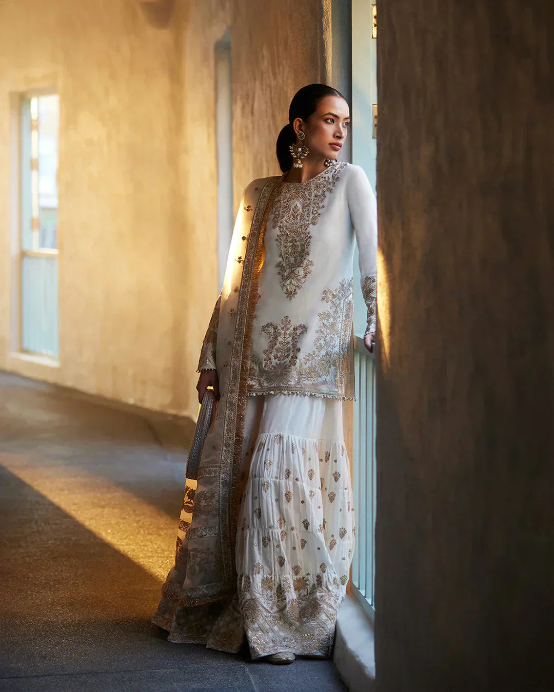 Faiza Saqlain | Liliana Luxury Lawn 24 | Mirhana - Ladies Clothes - Maria Faisal