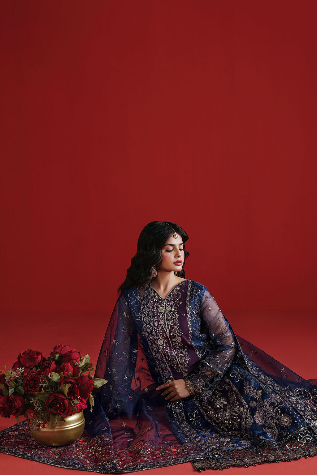 Ramsha | Festive Formals |E-305 - Formal Dress - available at Maria Faisal in UK and USA.