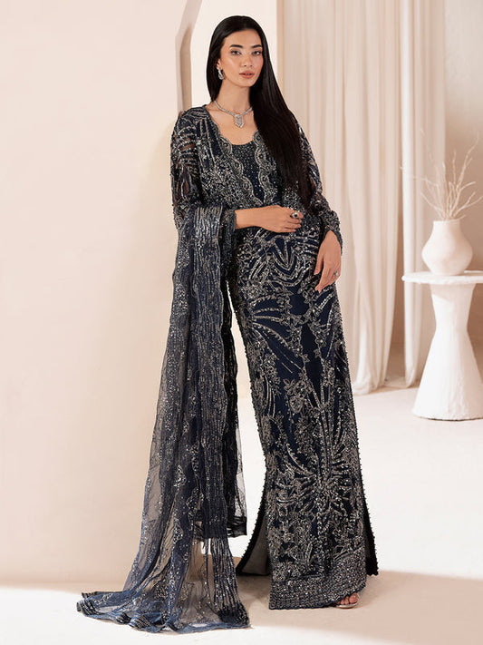 Epoque | Reve Luxury Formals | Feu - Formal Dress - available at Maria Faisal in UK and USA.