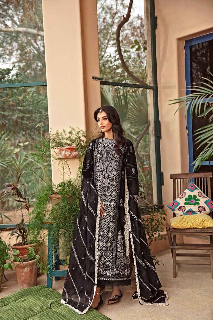 Florent | Luxury Lawn 24 | FFL-6A - Ladies Clothes - Maria Faisal