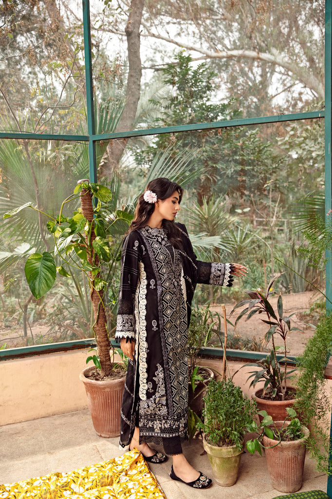 Florent | Luxury Lawn 24 | FFL-6A - Ladies Clothes - Maria Faisal