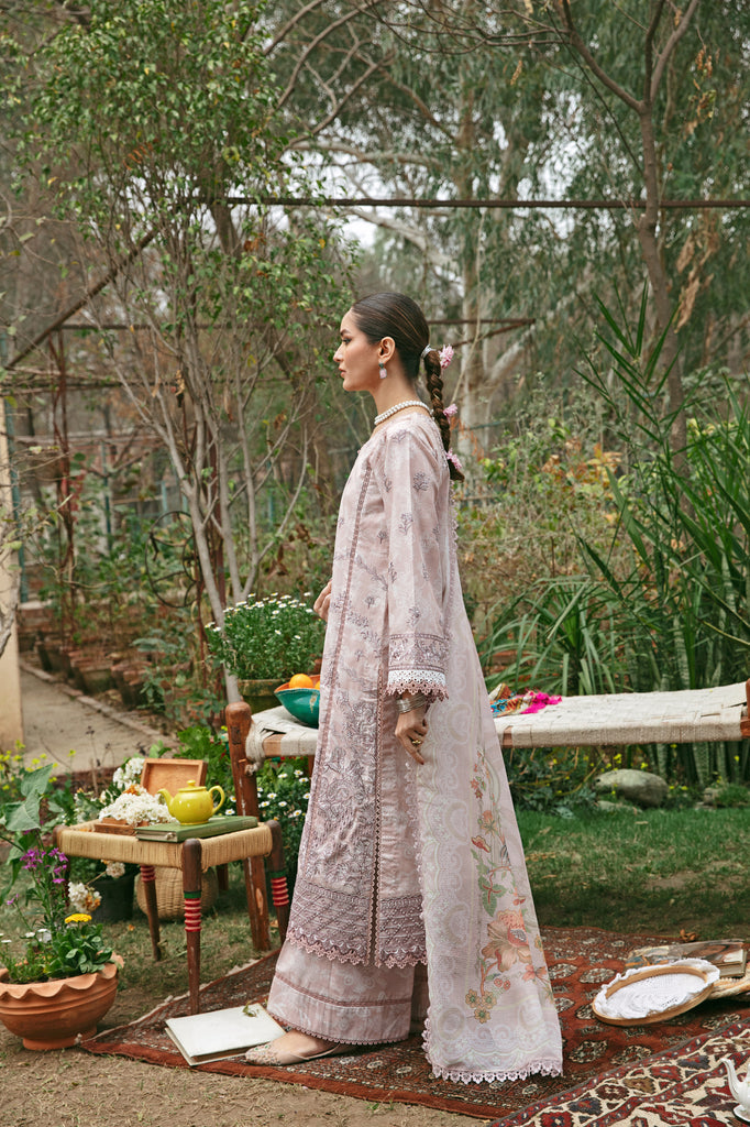 Florent | Luxury Lawn 24 | FFL-8A - Ladies Clothes - Maria Faisal