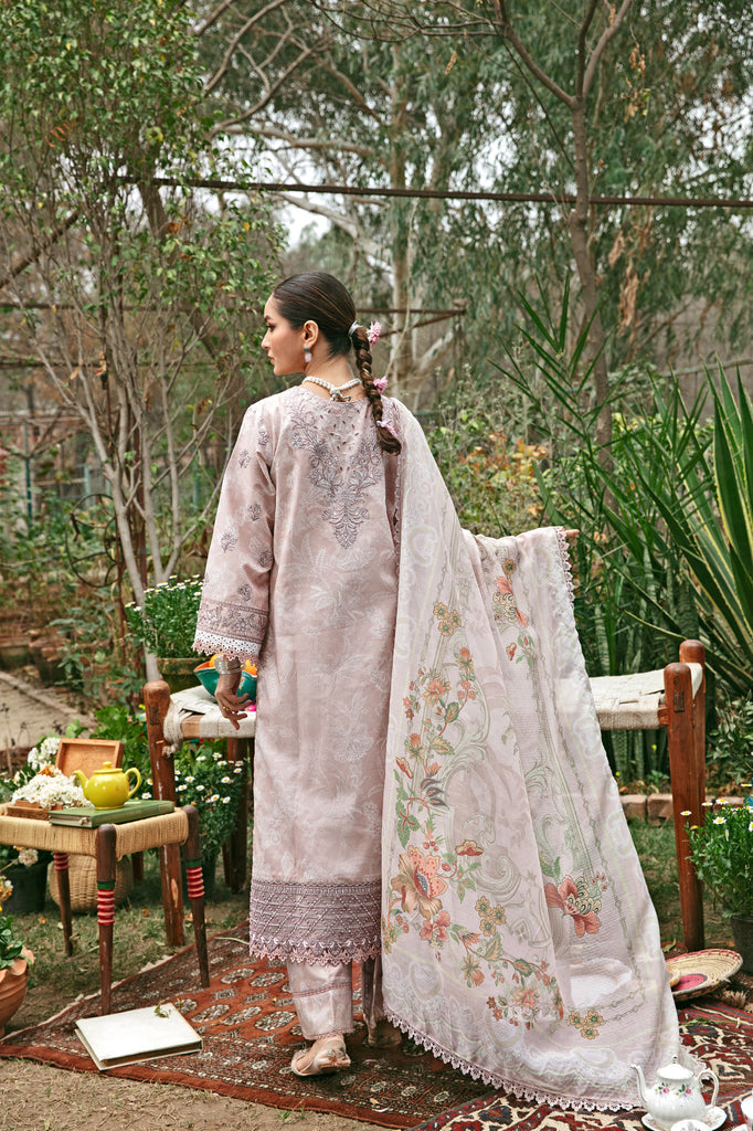 Florent | Luxury Lawn 24 | FFL-8A - Ladies Clothes - Maria Faisal