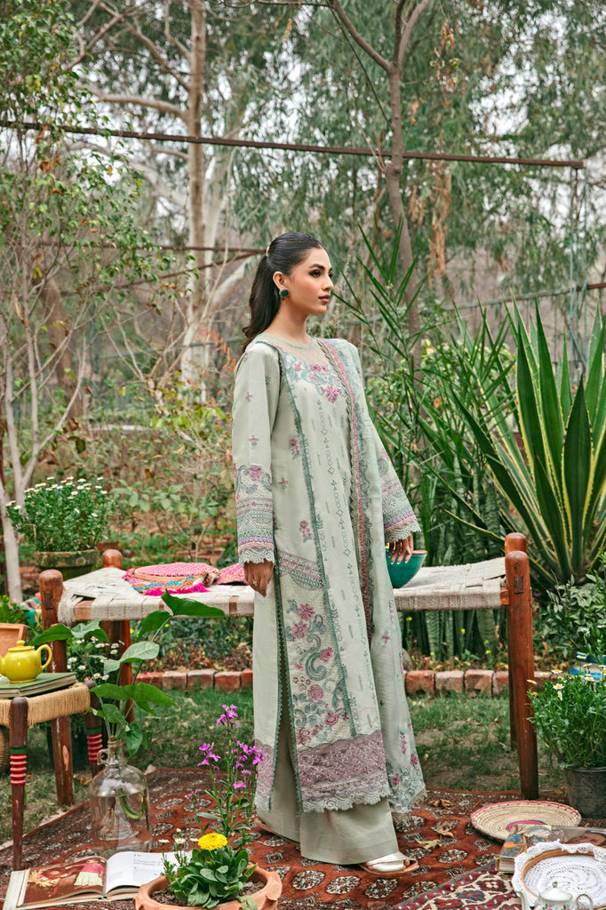 Florent | Luxury Lawn 24 | FFL-3B - Ladies Clothes - Maria Faisal