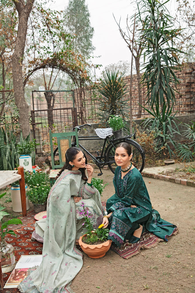 Florent | Luxury Lawn 24 | FFL-3B - Ladies Clothes - Maria Faisal
