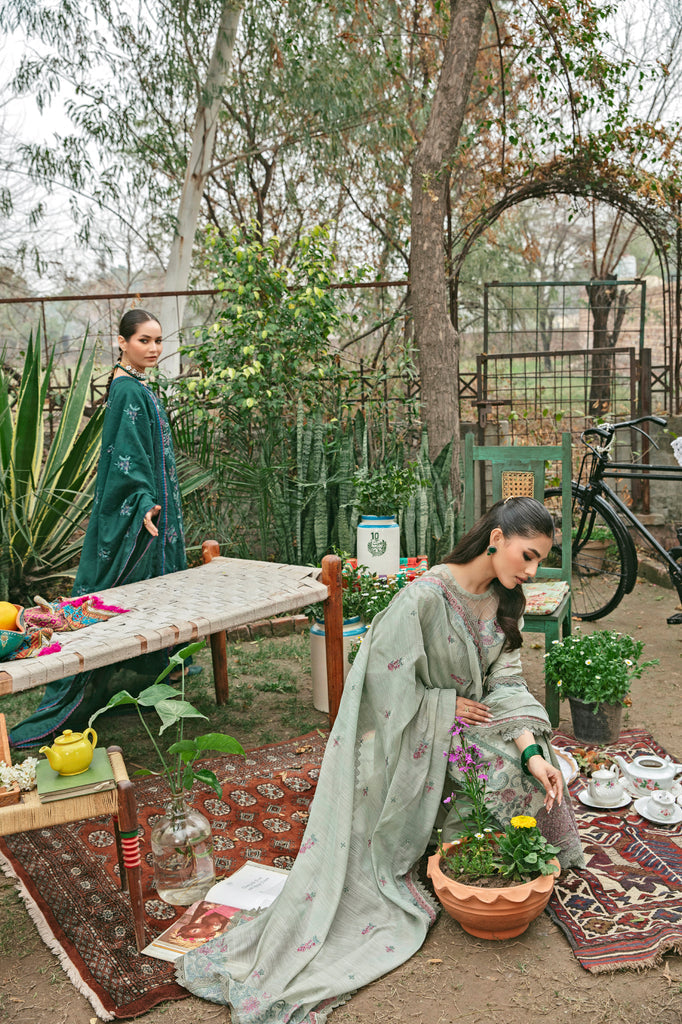 Florent | Luxury Lawn 24 | FFL-3B - Ladies Clothes - Maria Faisal