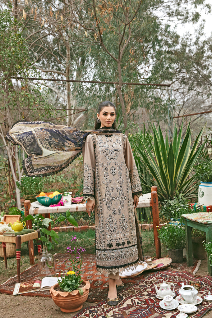 Florent | Luxury Lawn 24 | FFL-5B - Ladies Clothes - Maria Faisal