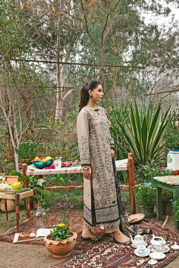 Florent | Luxury Lawn 24 | FFL-5B - Ladies Clothes - Maria Faisal