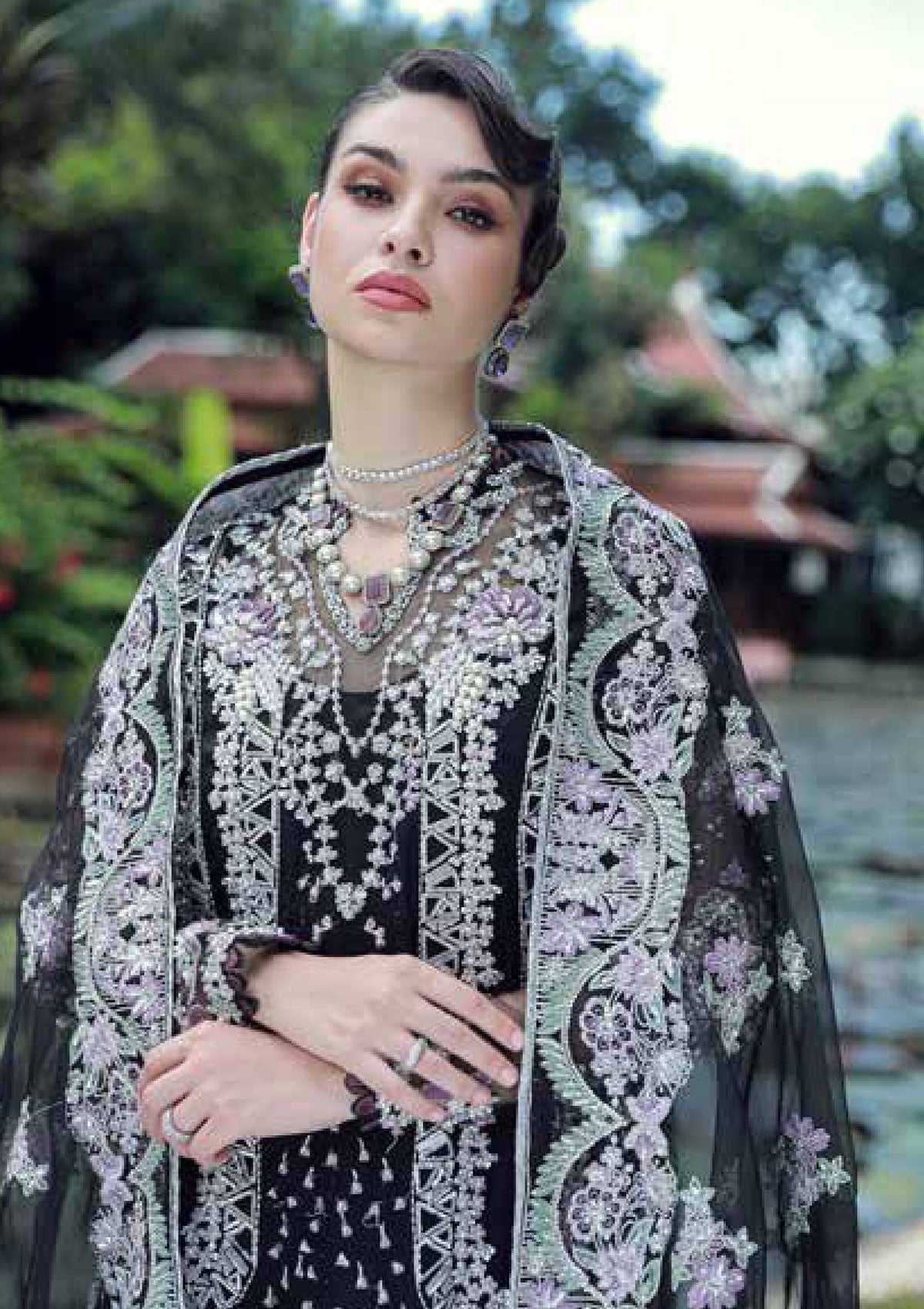 Ezra | Wedding Collection | EW24#05 - Noor - Designer Dress with Intricate embroidery and embellishments. Shop elegent wedding dress at Maria Faisal.