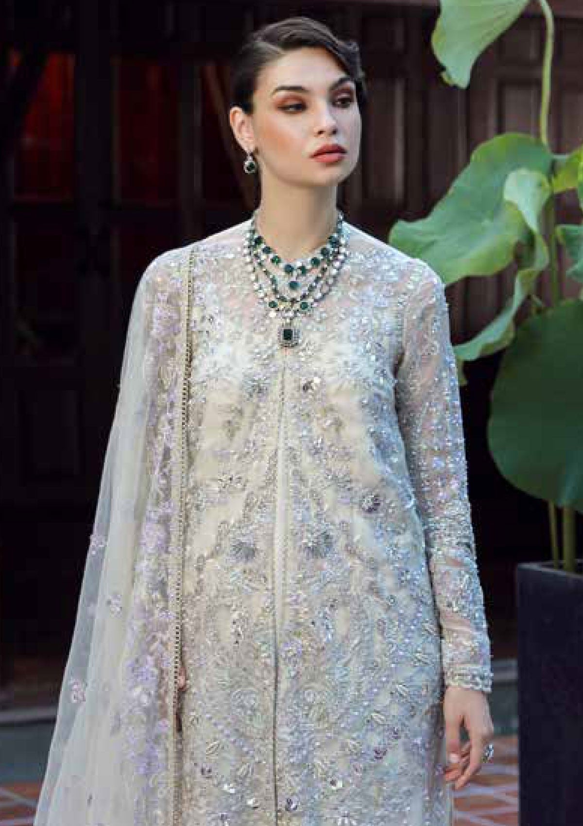 Ezra | Wedding Collection | EW24#07 - Zaira - Designer Dress with Intricate embroidery and embellishments. Shop elegent wedding dress at Maria Faisal.