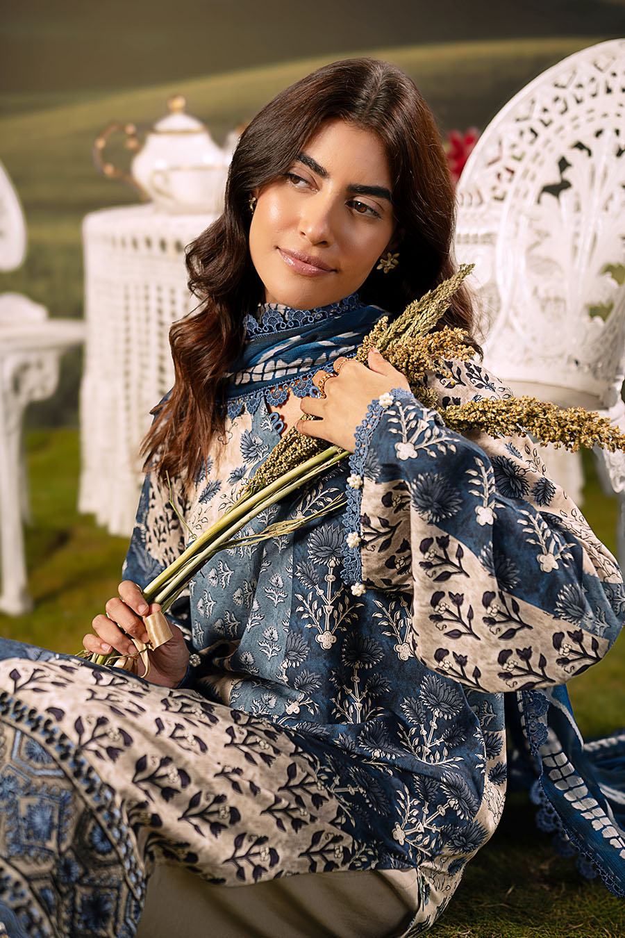 Maria B | Basics Winter 25 | MB-PFUS25-02A - Ladies Clothes - Maria Faisal