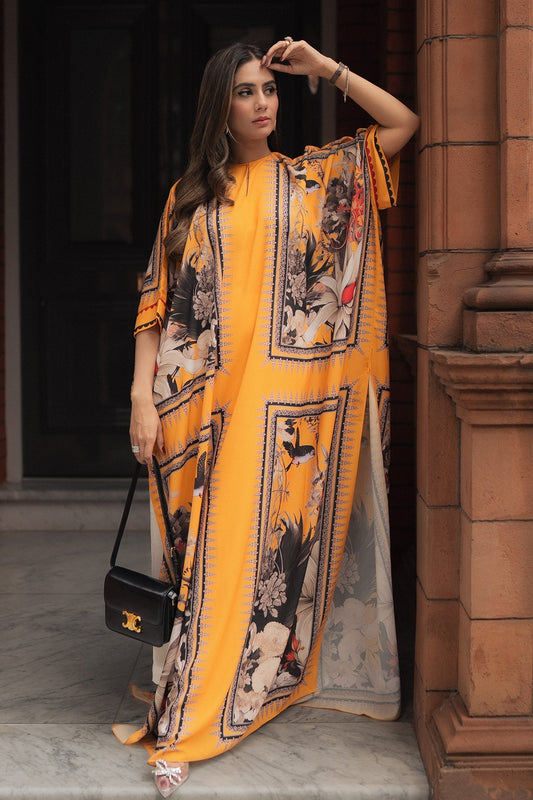 Erum Khan I Kaftan Edit I Halo Haze - Ladies Clothes - Maria Faisal