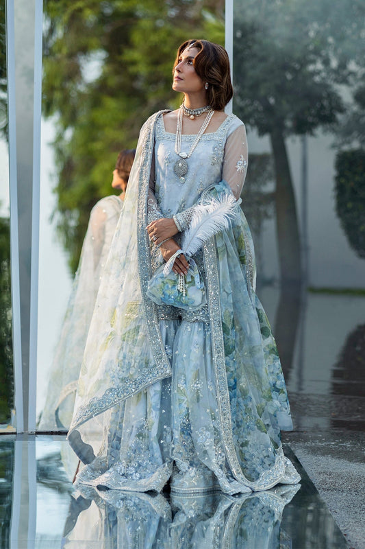Erum Khan | Jahan Wedding 25 | Floral Drop - Ladies Clothes - Maria Faisal
