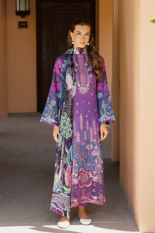 Ramsha | Ghazal Luxury Lawn | G-305 by Maria Faisal - Registered Vendor of : Ramsha - type : Ladies Clothes - 100% original wedding dresses