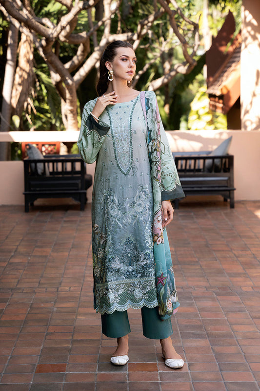 Ramsha | Ghazal Luxury Lawn | G-306 by Maria Faisal - Registered Vendor of : Ramsha - type : Ladies Clothes - 100% original wedding dresses