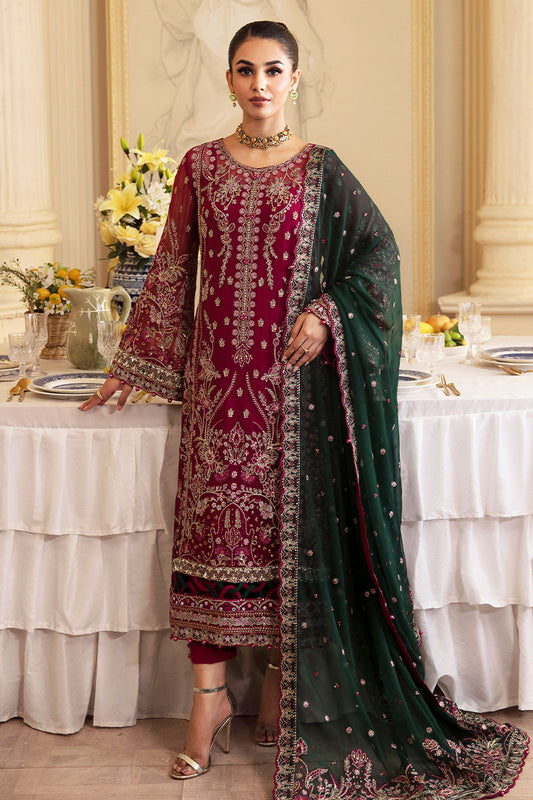 Gulaal | Embroidered Chiffon 24 | Blanca - Ladies Clothes - Maria Faisal