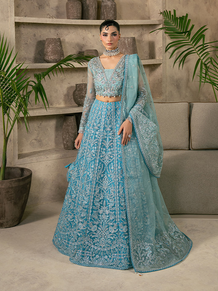 Gulaal | Azira Luxury Formals | ELARIA - Formal Wear - available at Maria Faisal in UK and USA