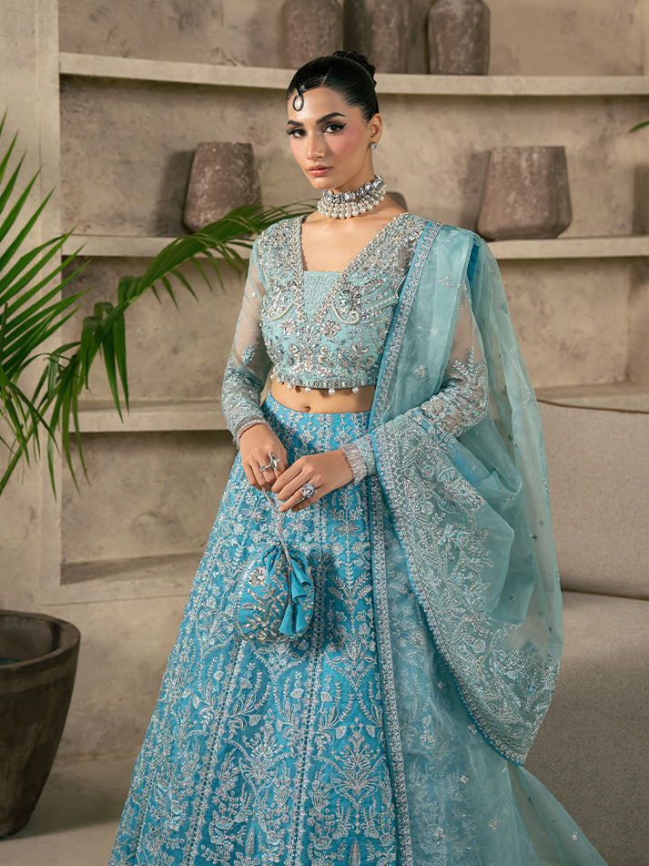 Gulaal | Azira Luxury Formals | ELARIA - Formal Wear - available at Maria Faisal in UK and USA