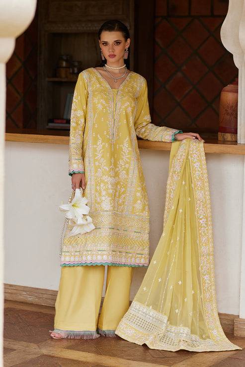 Gulaal | Luxury Lawn 25 | Iris by Maria Faisal - Registered Vendor of : Gulaal - type : Ladies Clothes - 100% original wedding dresses