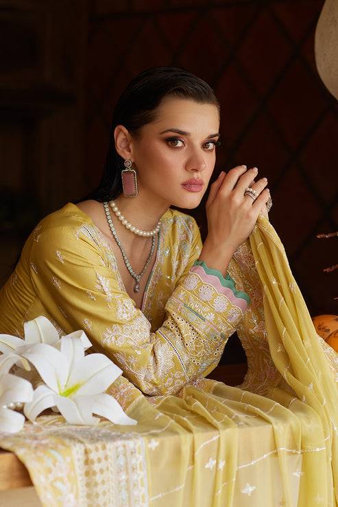 Gulaal | Luxury Lawn 25 | Iris by Maria Faisal - Registered Vendor of : Gulaal - type : Ladies Clothes - 100% original wedding dresses