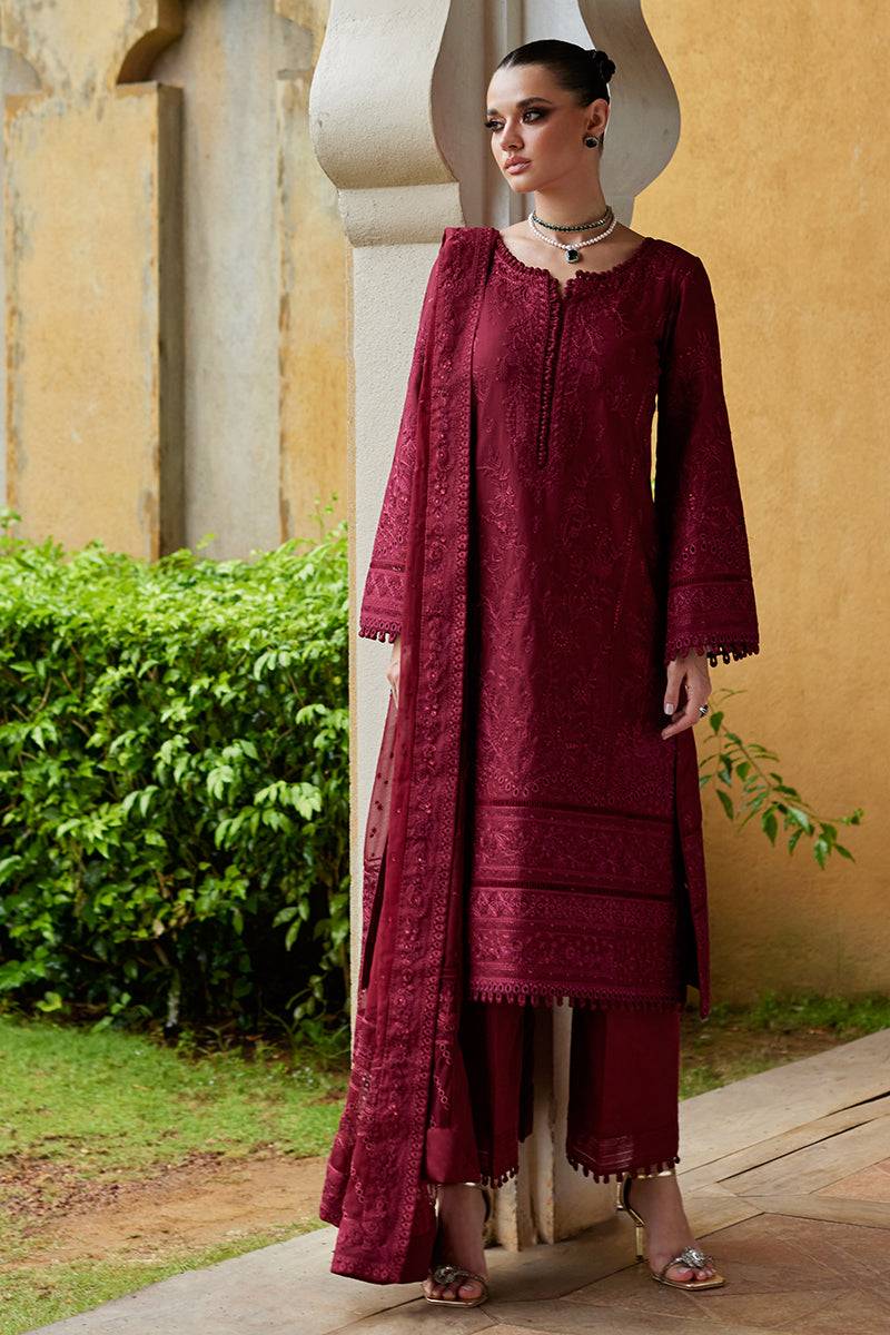 Gulaal | Luxury Lawn 25 | Nigella by Maria Faisal - Registered Vendor of : Gulaal - type : Ladies Clothes - 100% original wedding dresses