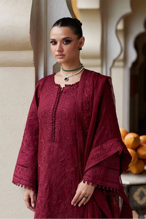 Gulaal | Luxury Lawn 25 | Nigella by Maria Faisal - Registered Vendor of : Gulaal - type : Ladies Clothes - 100% original wedding dresses