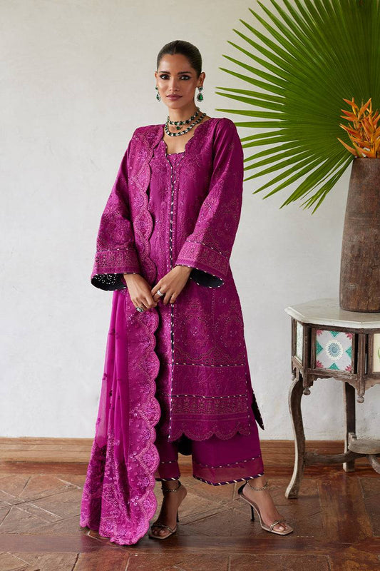 Gulaal | Luxury Lawn 25 | Hazel by Maria Faisal - Registered Vendor of : Gulaal - type : Ladies Clothes - 100% original wedding dresses