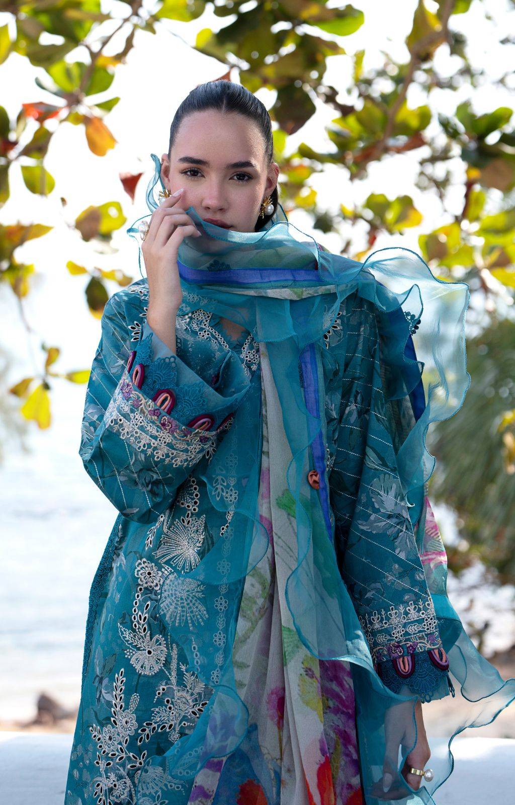 AJR Couture | Printakari Lawn 25 | Glory by Maria Faisal - Registered Vendor of : AJR Couture - type : Ladies Clothes - 100% original wedding dresses