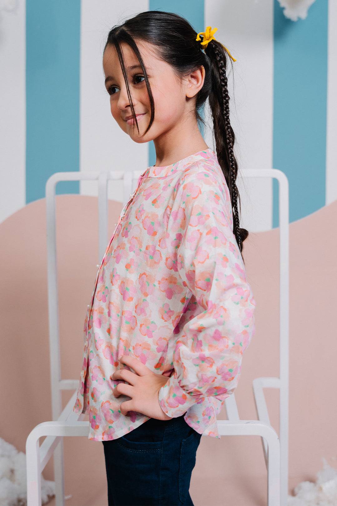 Zellbury Girls | 1 Piece Lawn | Kurta - 1397 by Maria Faisal - Registered Vendor of : Zellbury Girls - type : Kids Clothes - 100% original wedding dresses
