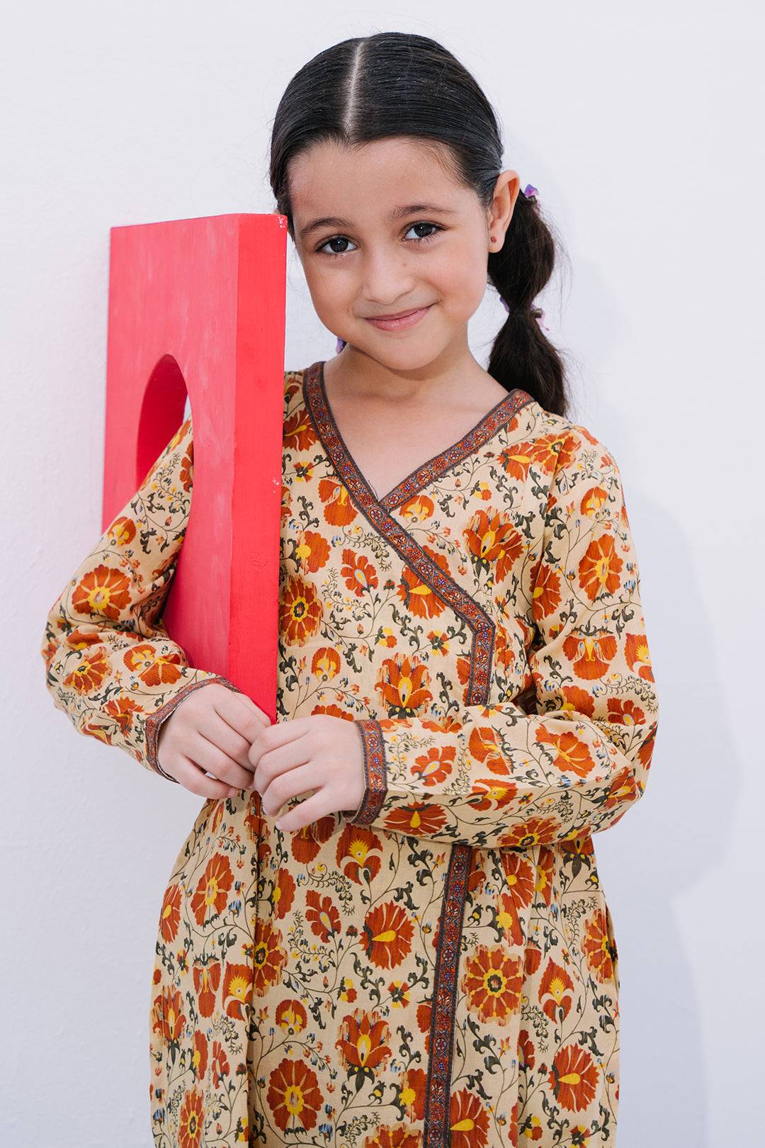 Zellbury Girls | 1 Piece Lawn | Kurta - 1602 by Maria Faisal - Registered Vendor of : Zellbury Girls - type : Kids Clothes - 100% original wedding dresses
