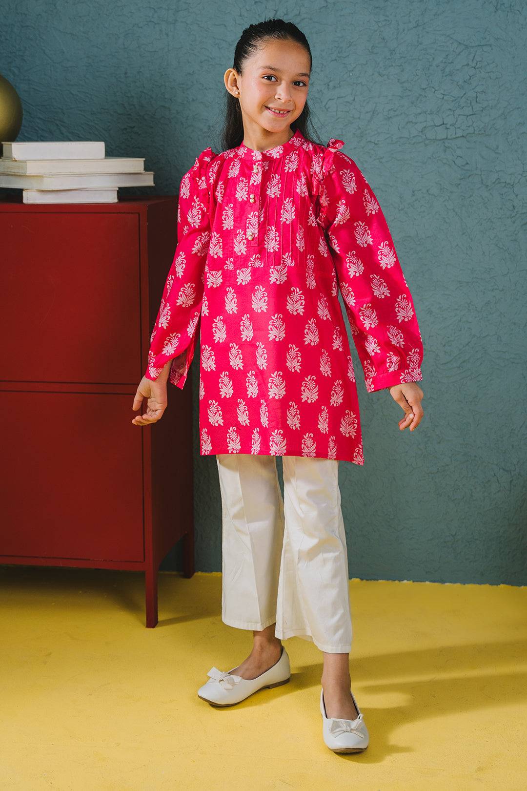 Zellbury Girls | 1 Piece Lawn | Kurta - 1621 by Maria Faisal - Registered Vendor of : Zellbury Girls - type : Kids Clothes - 100% original wedding dresses