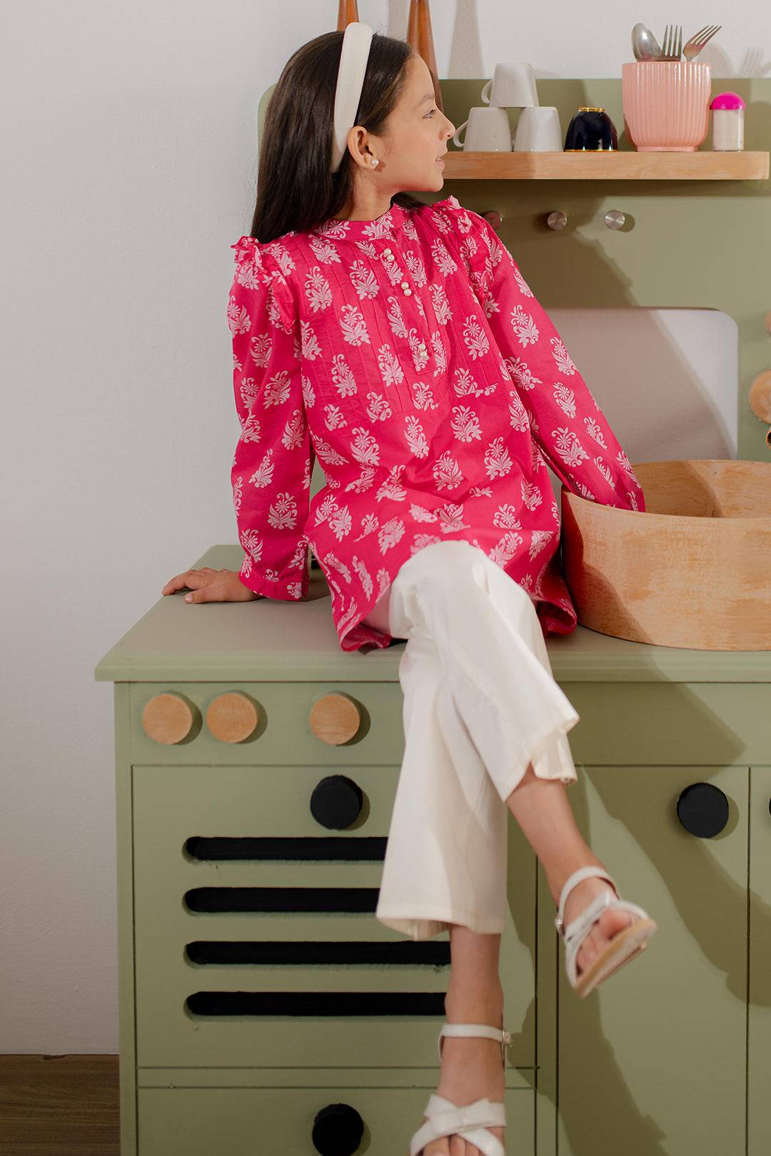 Zellbury Girls | 1 Piece Lawn | Kurta - 1621 by Maria Faisal - Registered Vendor of : Zellbury Girls - type : Kids Clothes - 100% original wedding dresses