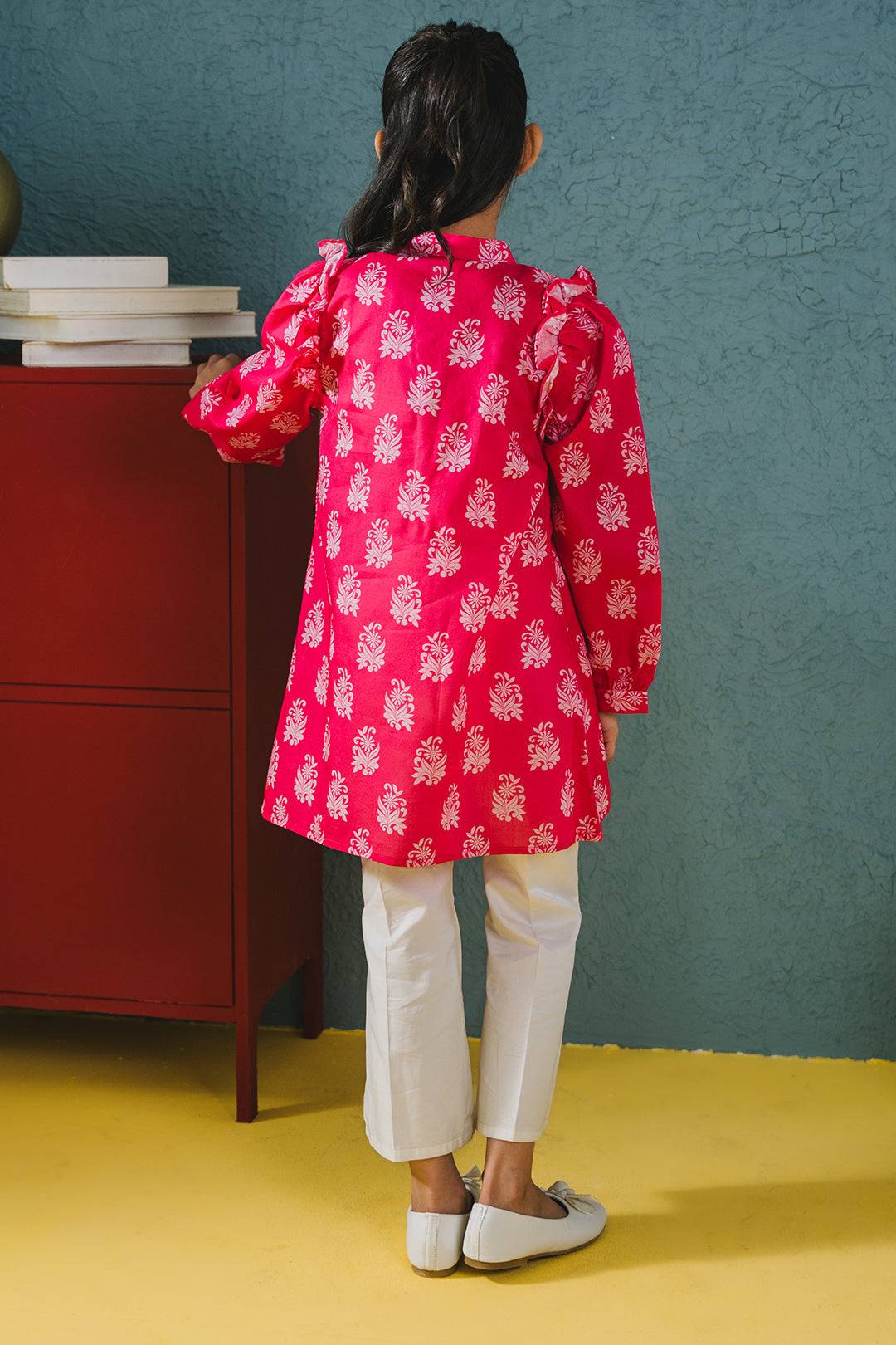 Zellbury Girls | 1 Piece Lawn | Kurta - 1621 by Maria Faisal - Registered Vendor of : Zellbury Girls - type : Kids Clothes - 100% original wedding dresses